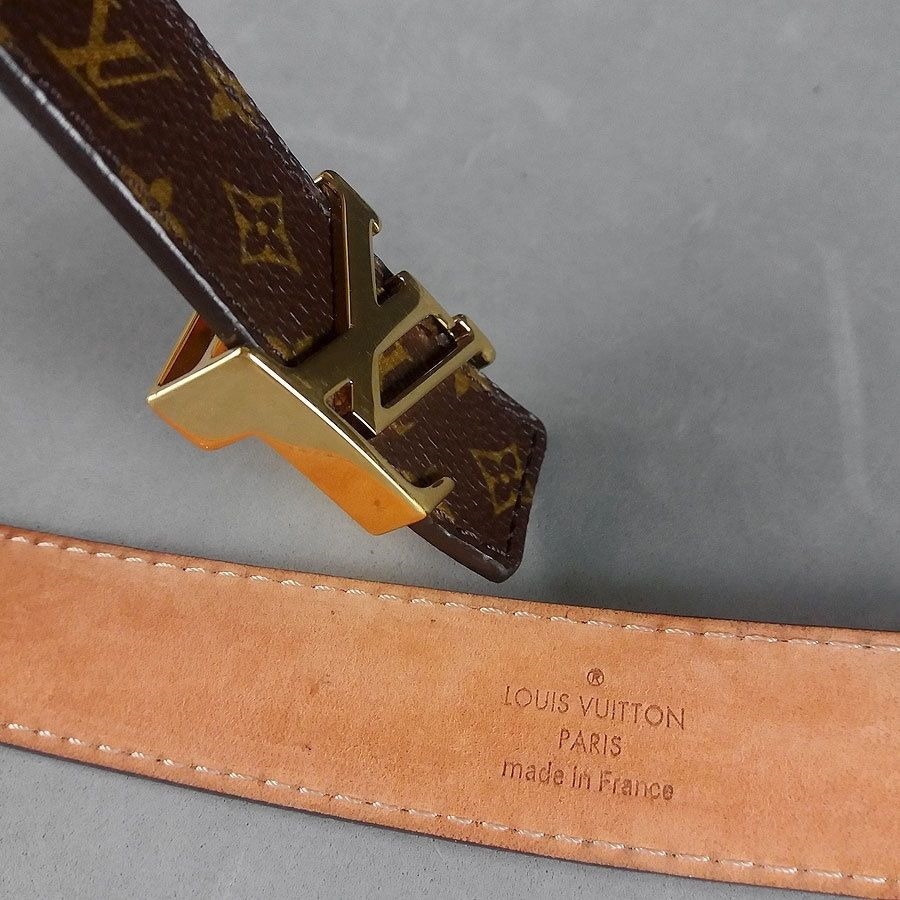 Louis Vuitton Mini 25mm LV Monogram Canvas 90cm/36″ Belt #M9781 Box MSRP  $385.00 –