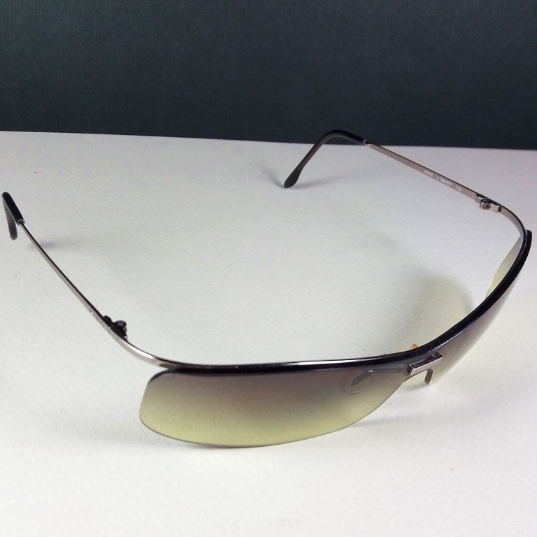 Chanel 4043 c.168/6D 120 Rimless Silver Frame Brown Sunglasses –