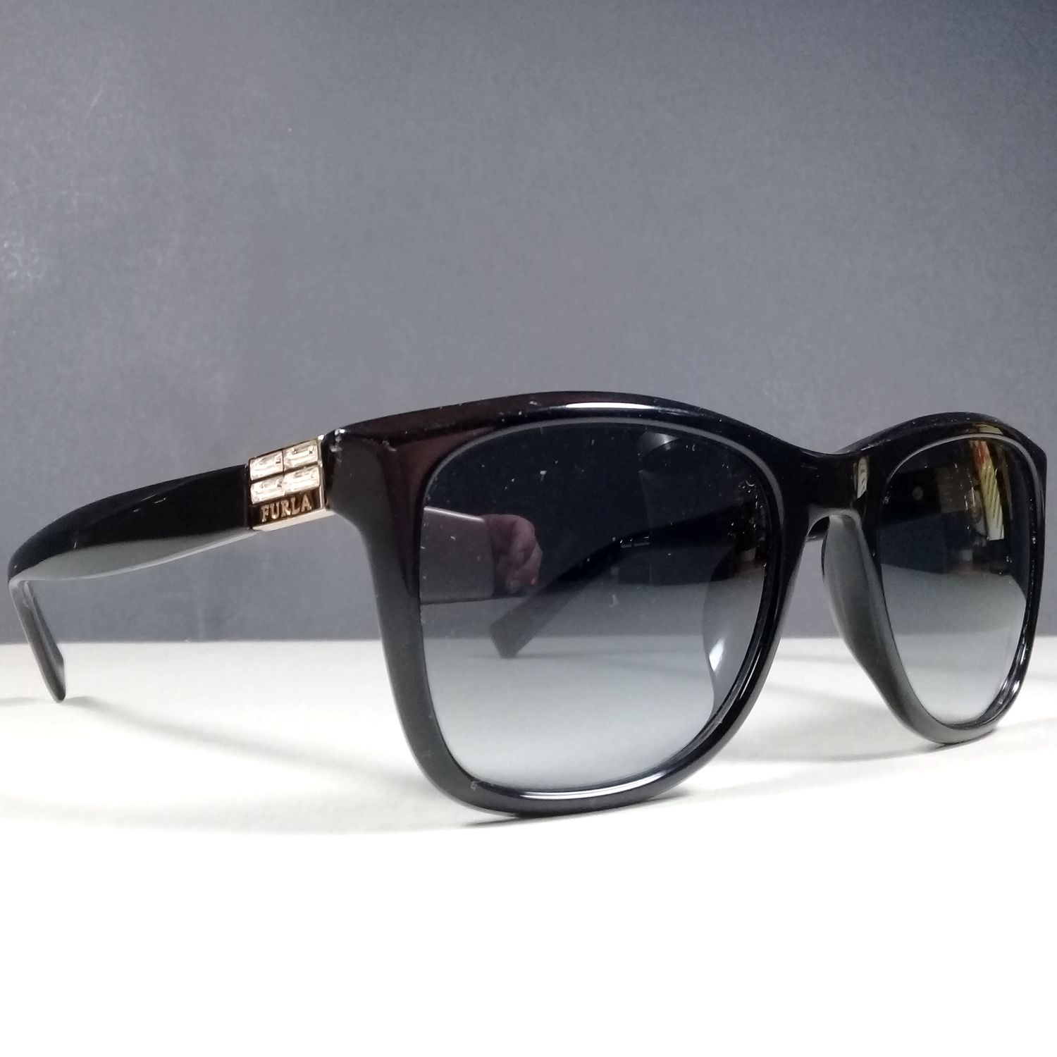 Furla SU4893K ZIZI Black/Swarovski Crystals Women’s Designer Sunglasses