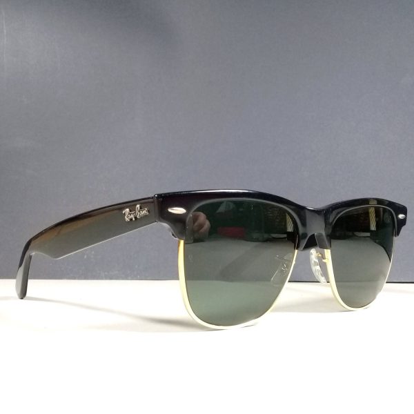 Ray Ban Vintage Rare B&L Bausch & Lomb Wayfarer Max Black Sunglasses US Made