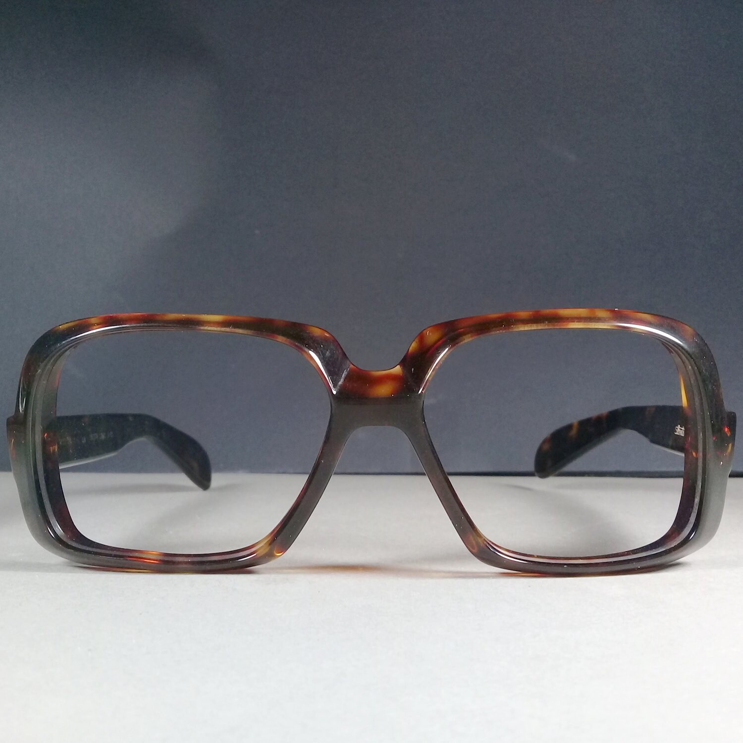 Silhouette MOD.218 COL.09 Vintage Thick Tortoise Brown Eye Sun Glasses Frames