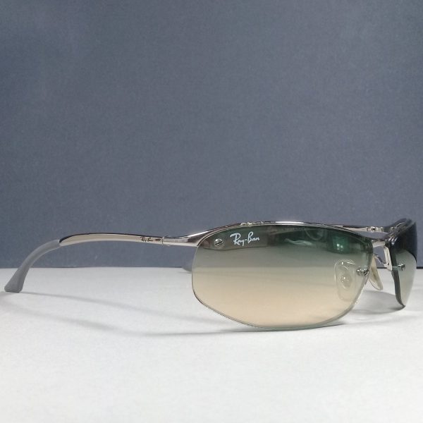 Ray Ban RB3179 Top Bar 003/81 63-15 Gradient Rimless Sunglasses Italy
