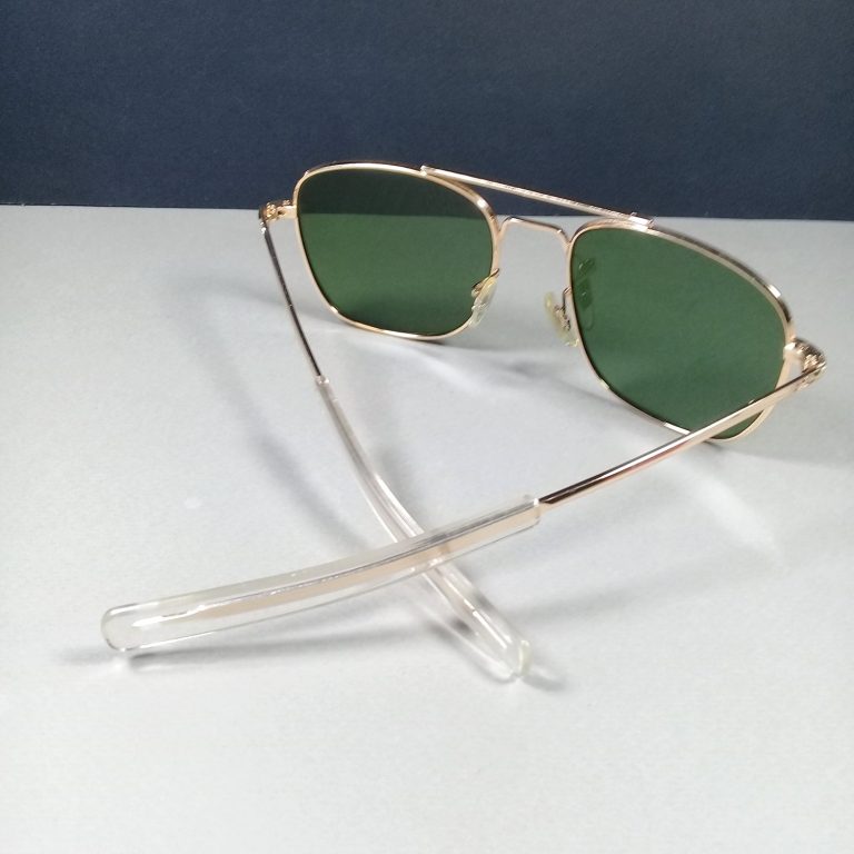 Original Pilot Sunglasses Made in USA by American Optic Smoke Lenses 24K  Gold Plated Sizes 52-55-57 Mm - Etsy