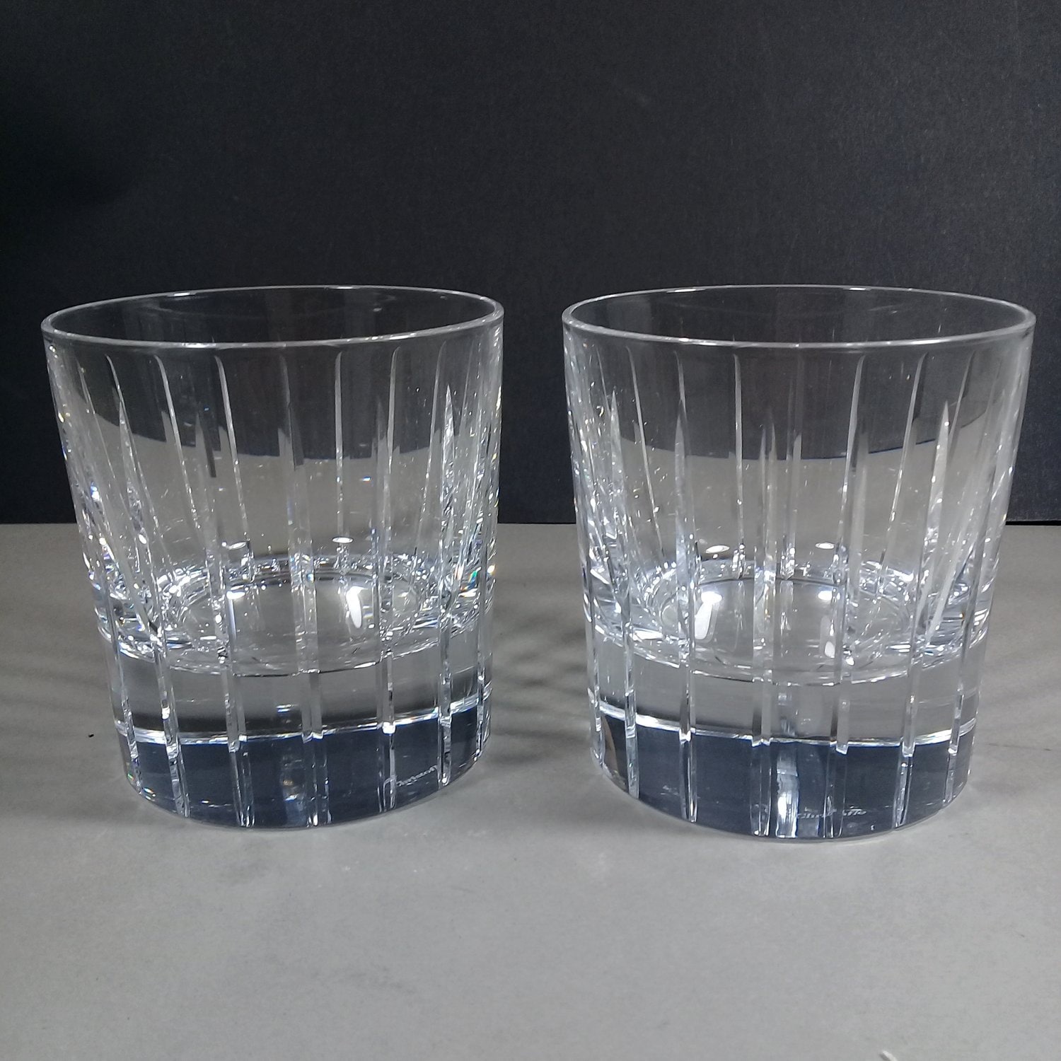 Christofle Iriana Crystal Old Fashioned Glasses, Set of 2