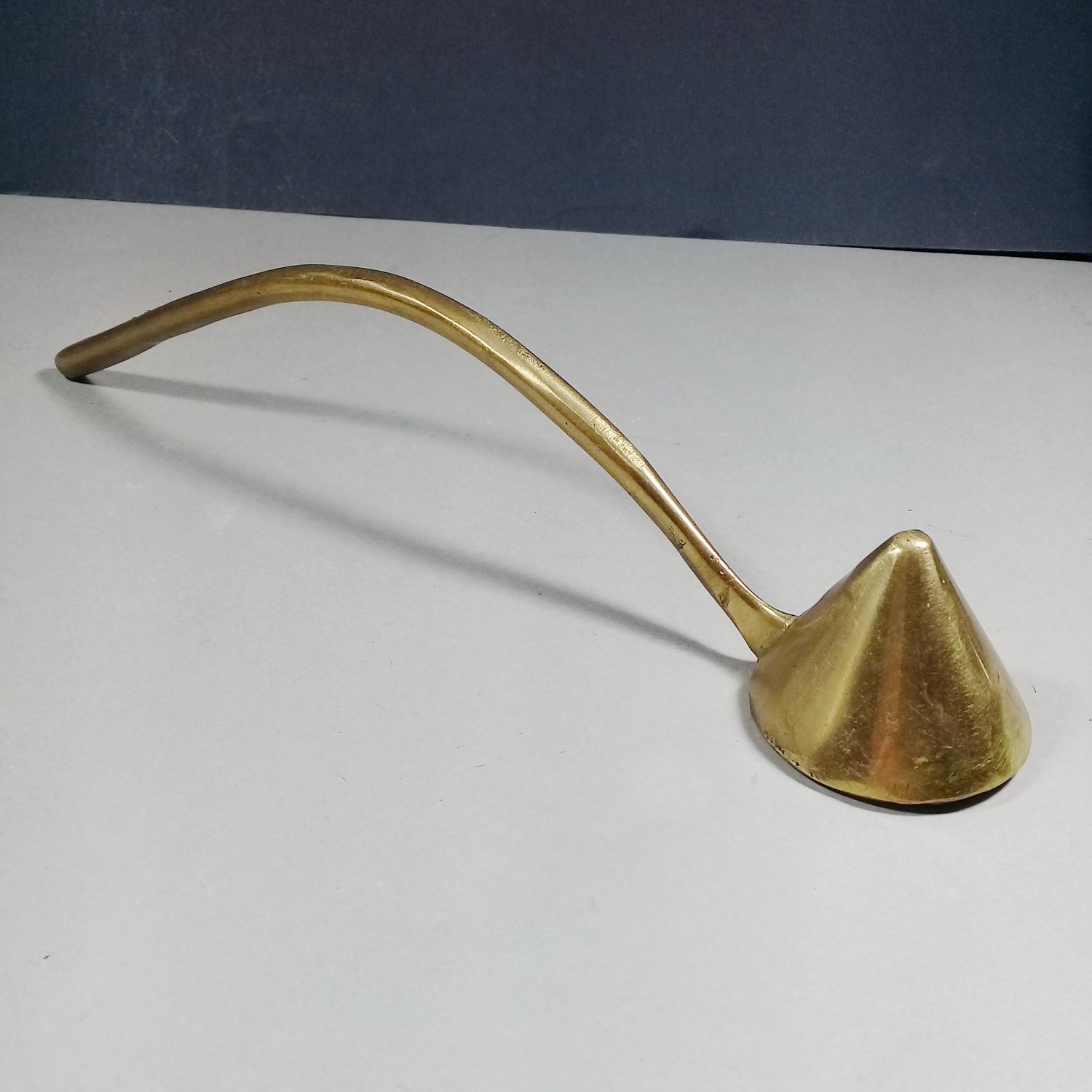 Vintage Candle Snuffer Solid Brass Piece Extinguisher