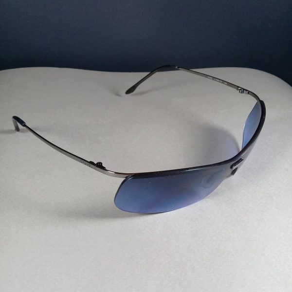 Chanel 4043 CC Logo Blue Tint c.108/79 Women Rimless Designer Sunglasses