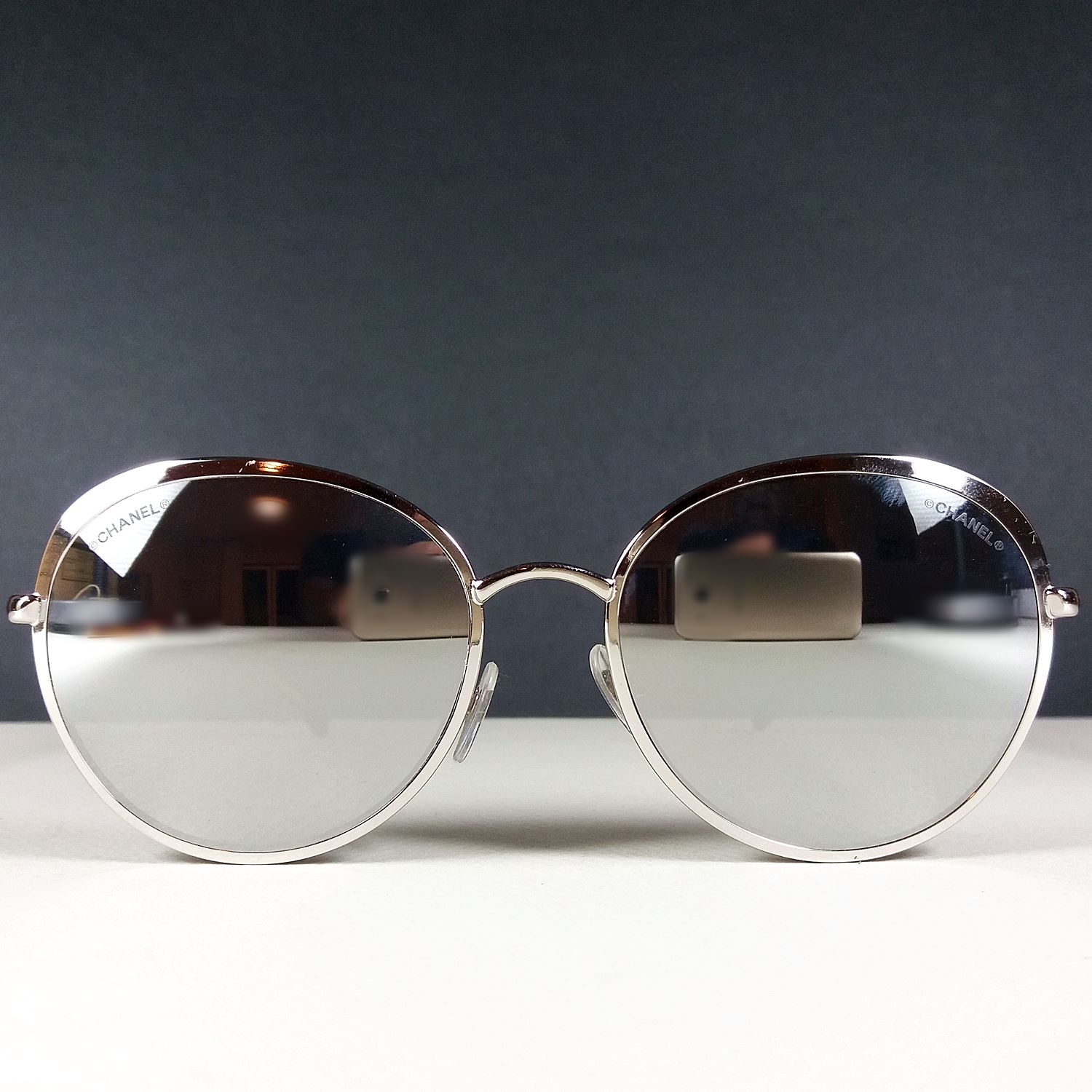 Chanel Oversize Interlocking CC Logo Sunglasses - Grey Sunglasses,  Accessories - CHA966982