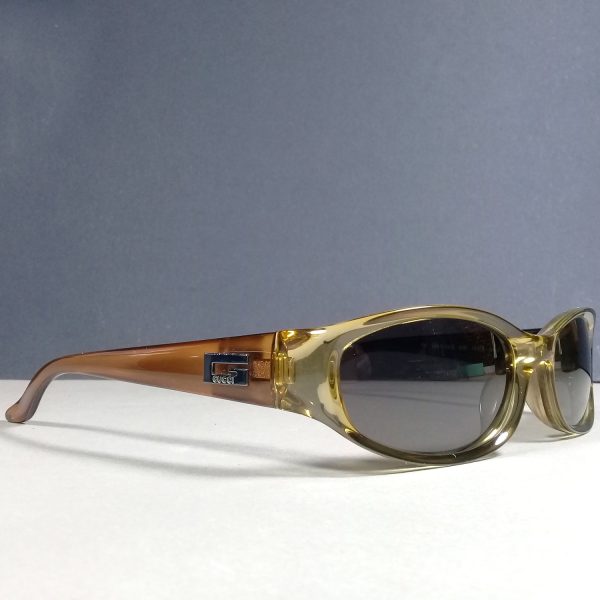 Gucci GG 2456/S E3K 120 Olive & Brown Translucent Optyl Sunglasses w/Case