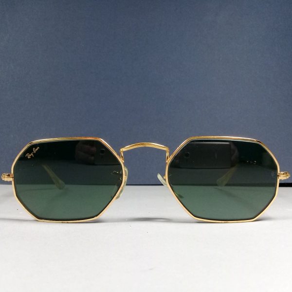 Ray Ban Bausch & Lomb W1535 G15 Green Arista Hexagonal Sunglasses B&L USA